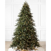 Árvore de Natal California Baby Redwood com Galhos Articulados, Suporte Metálico e Micro LEDs Embutidos Árvore de Natal California Baby Redwood com Galhos Articulados, Suporte Metálico e Micro LEDs Embutidos