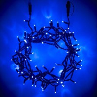 100 Luzes de Natal LED Azuis 100 Luzes de Natal LED Azuis
